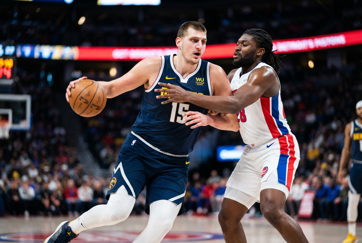 Nuggets vs Pistons: NBA Game Preview, Player Stats & Lineups